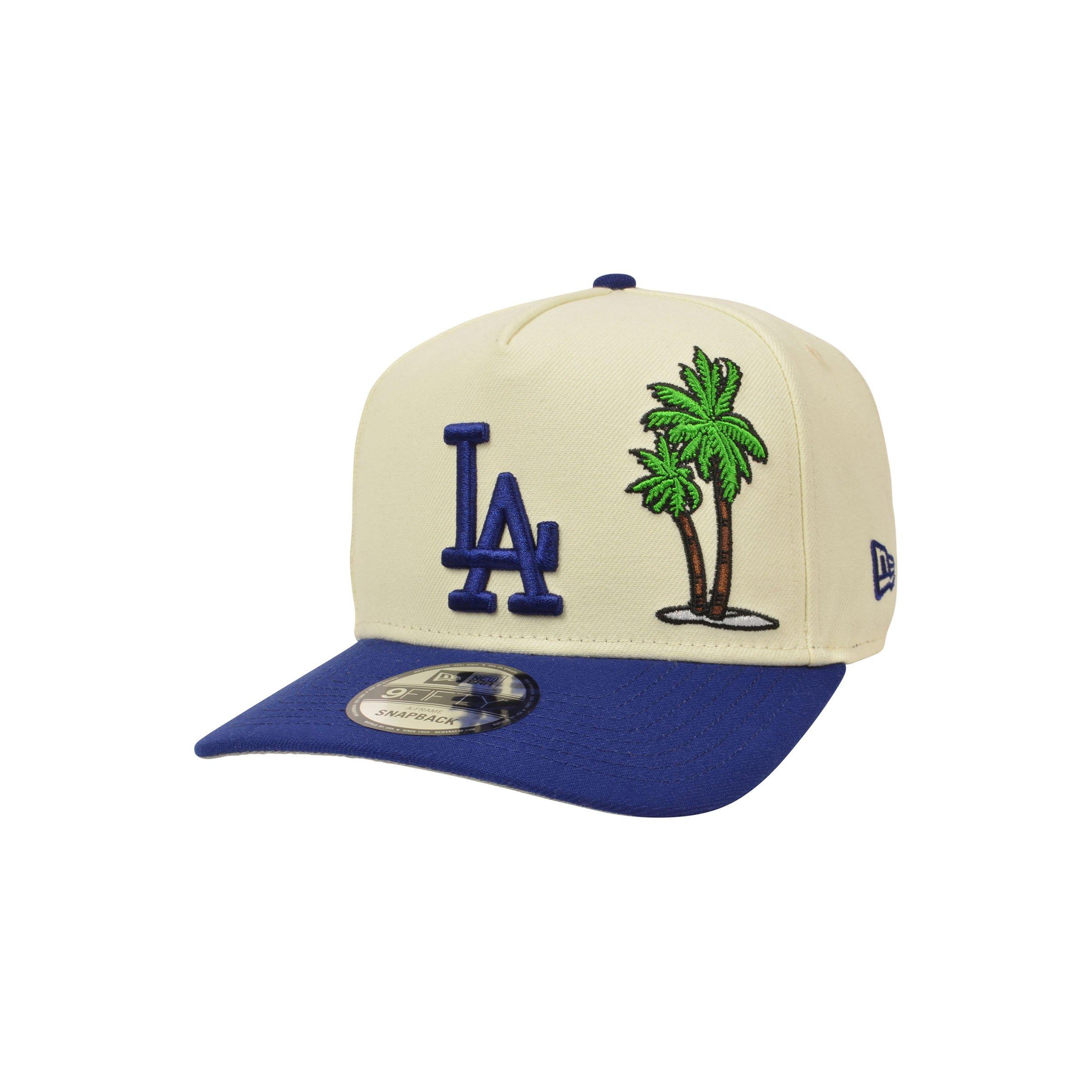 New Era Los Angeles Dodgers 9FIFTY A-Frame Palm Tree Snapback Hat - Cream - CREAM